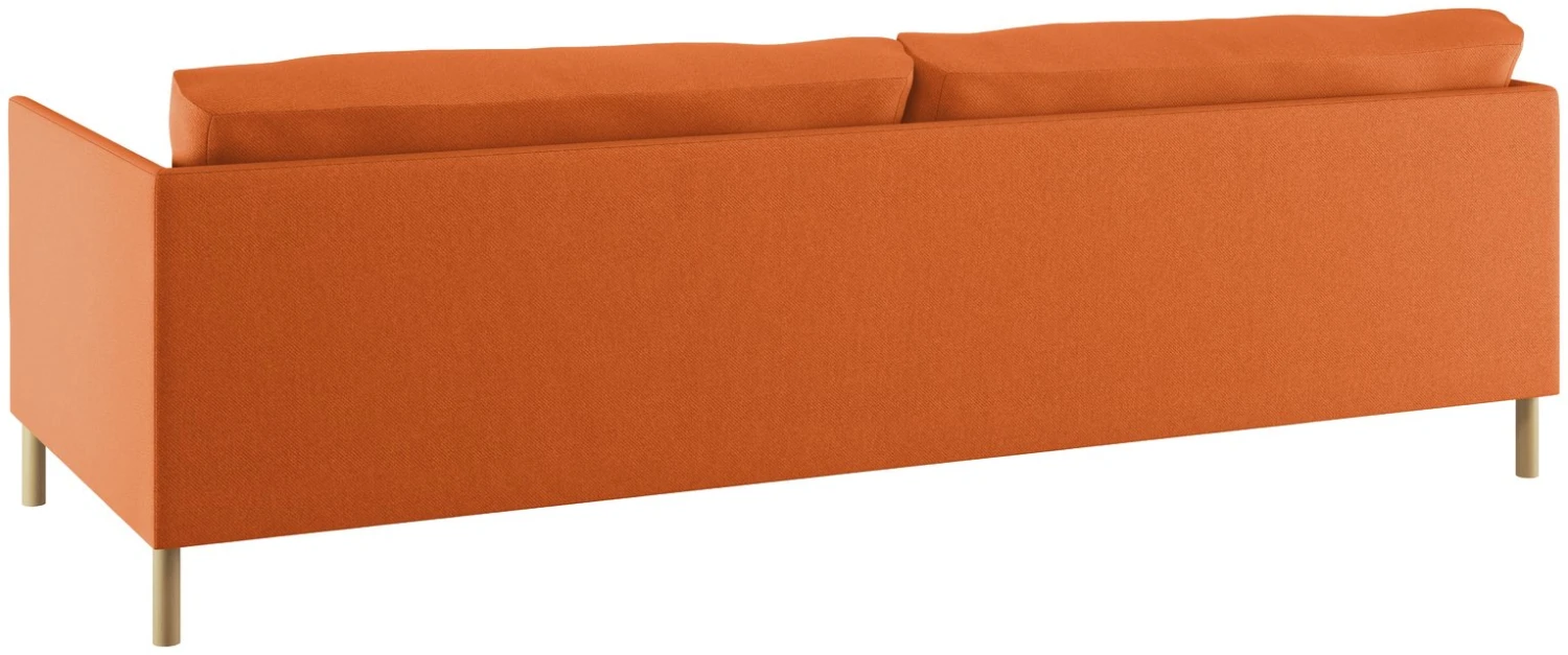 Habitat Hyde 3 Seater Fabric Sofa Bed - Orange - Image 6