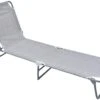 Habitat Folding Sun Lounger - Grey