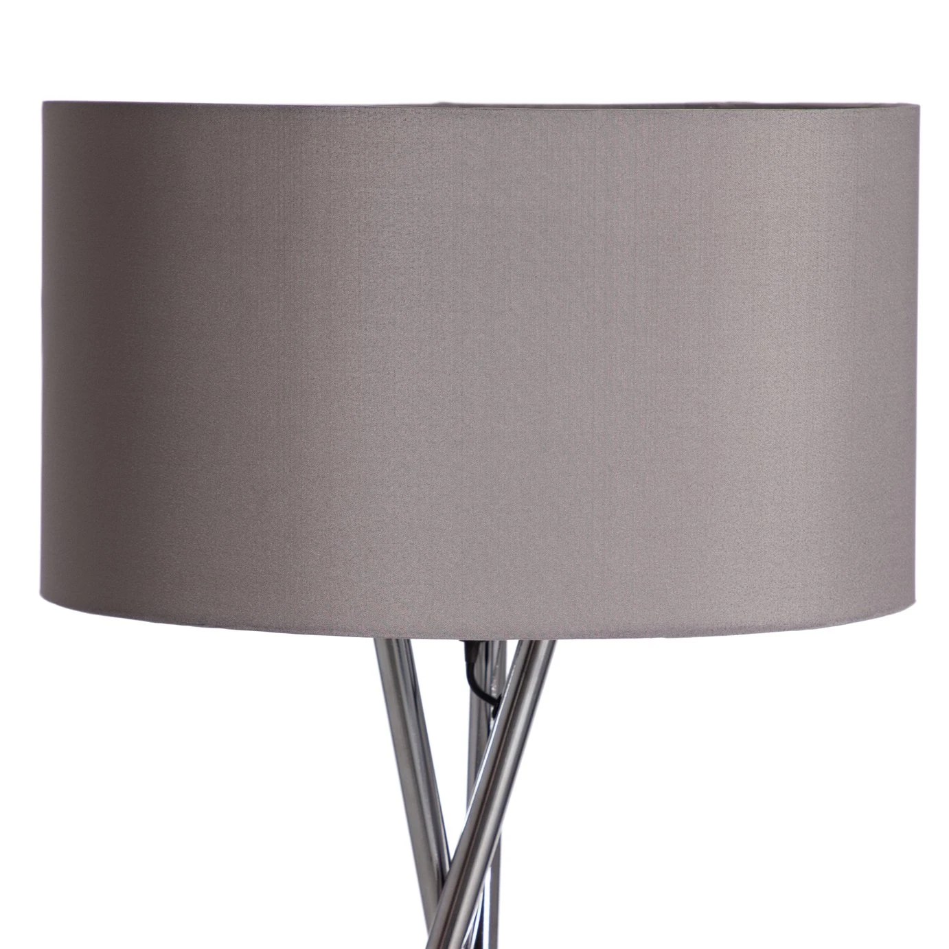 Habitat Tripod Floor Lamp - Grey And Chrome - Image 6