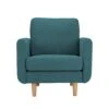 Habitat Remi Fabric Armchair In A Box -Teal
