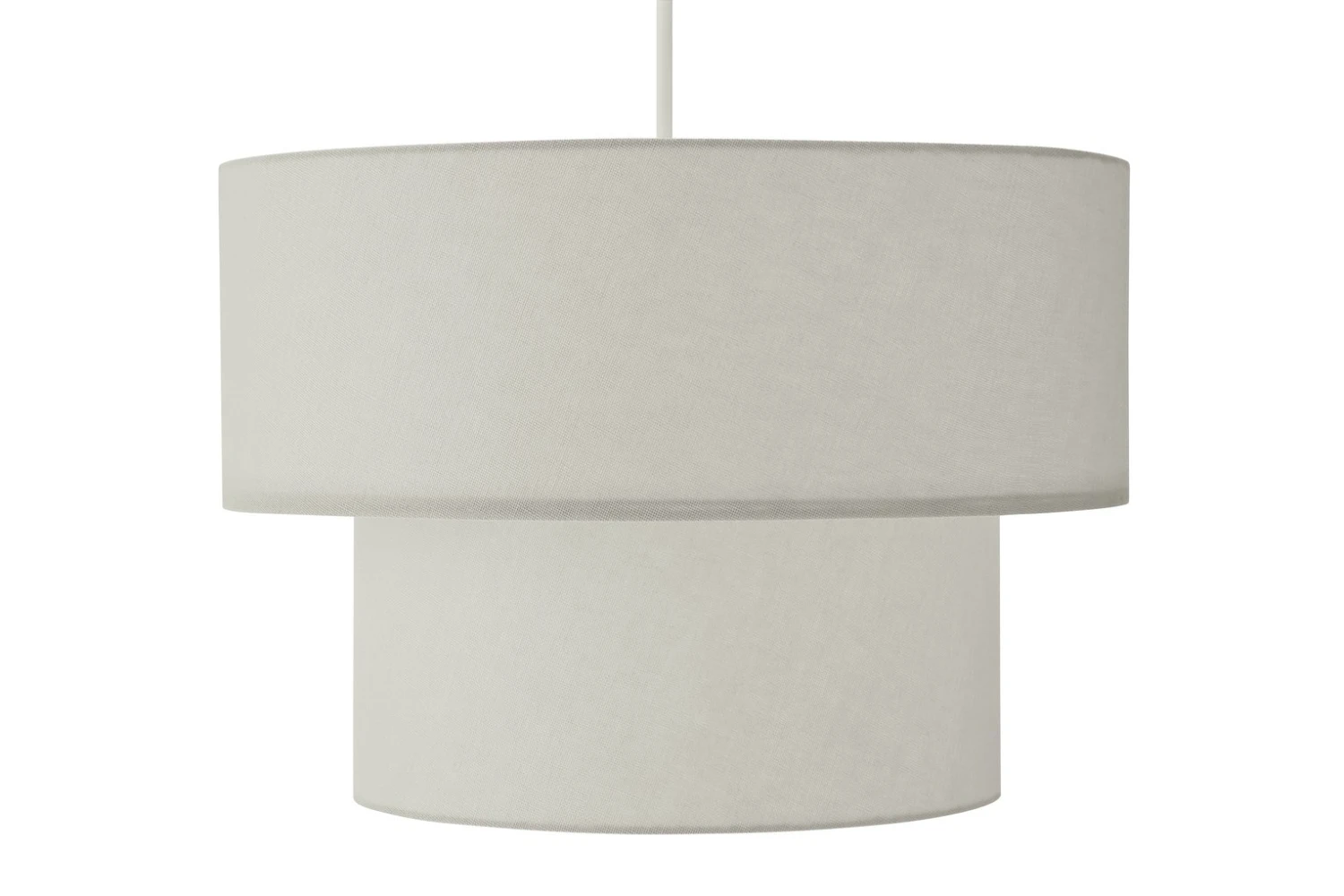 Habitat 2 Tier Linen Mix Shade - Grey - Image 2