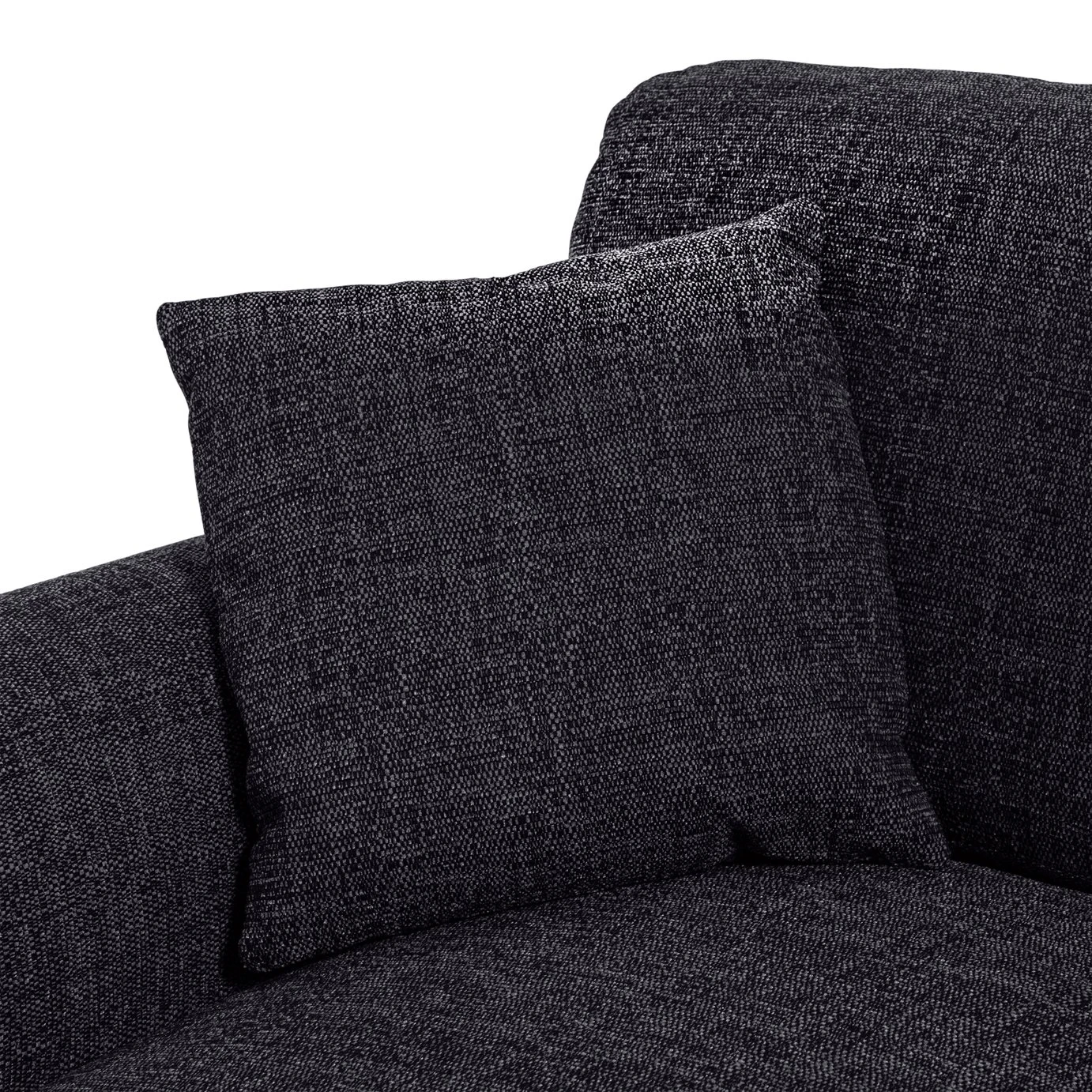 Habitat Lisbon Small Double Fabric Sofa Bed - Charcoal - Image 10