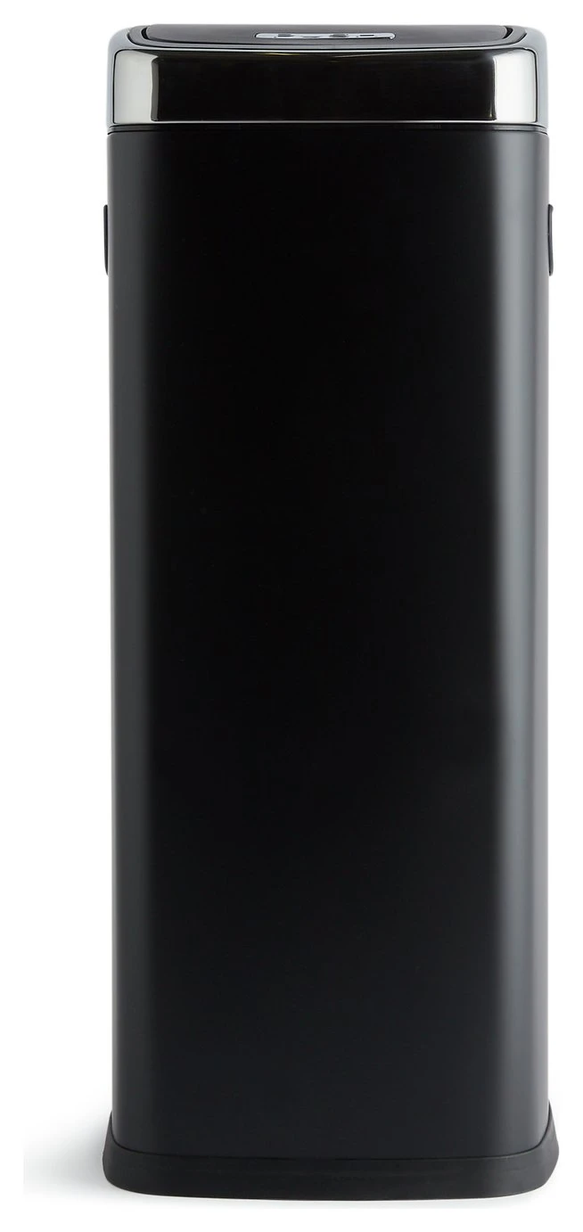 Habitat 30 Liter Square Touch Top - Black