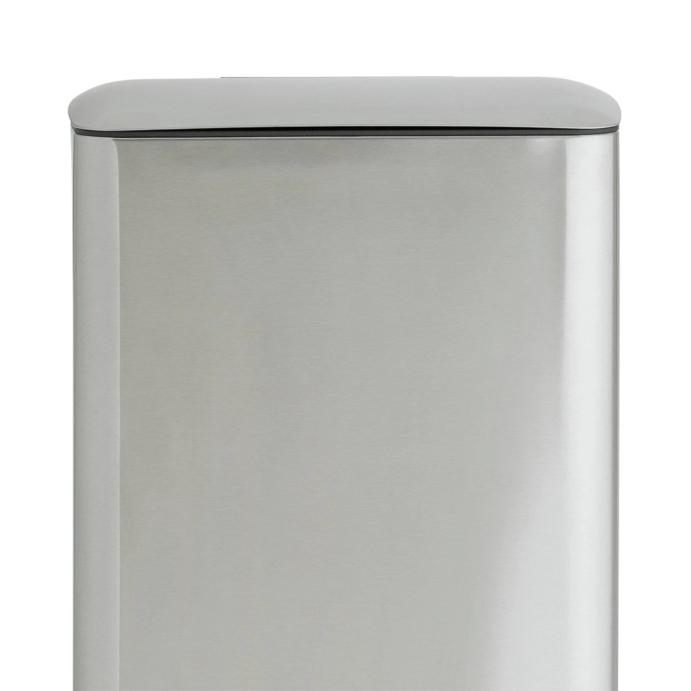 Habitat 30 Litre Modern Rectangular Bin - Silver - Image 5