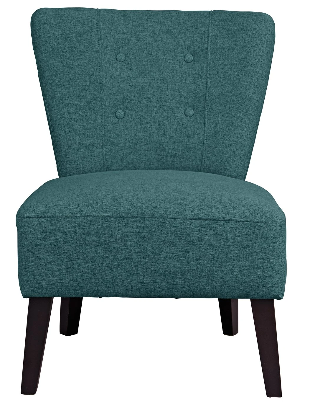 Habitat Delilah Fabric Cocktail Chair - Teal