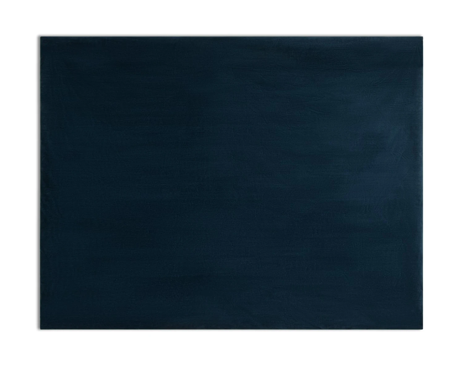 Habitat Studio Ribbed Throw - Navy Blue - Image 4