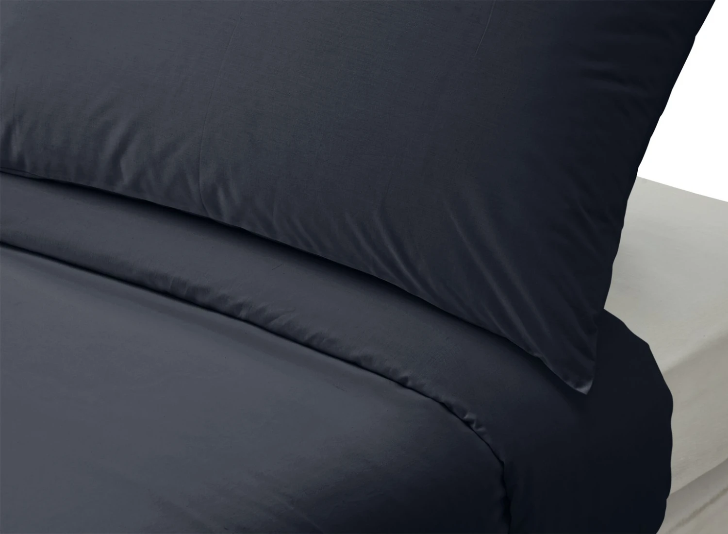 Habitat Pure Cotton 200TC Navy Bedding Set - Double - Image 3