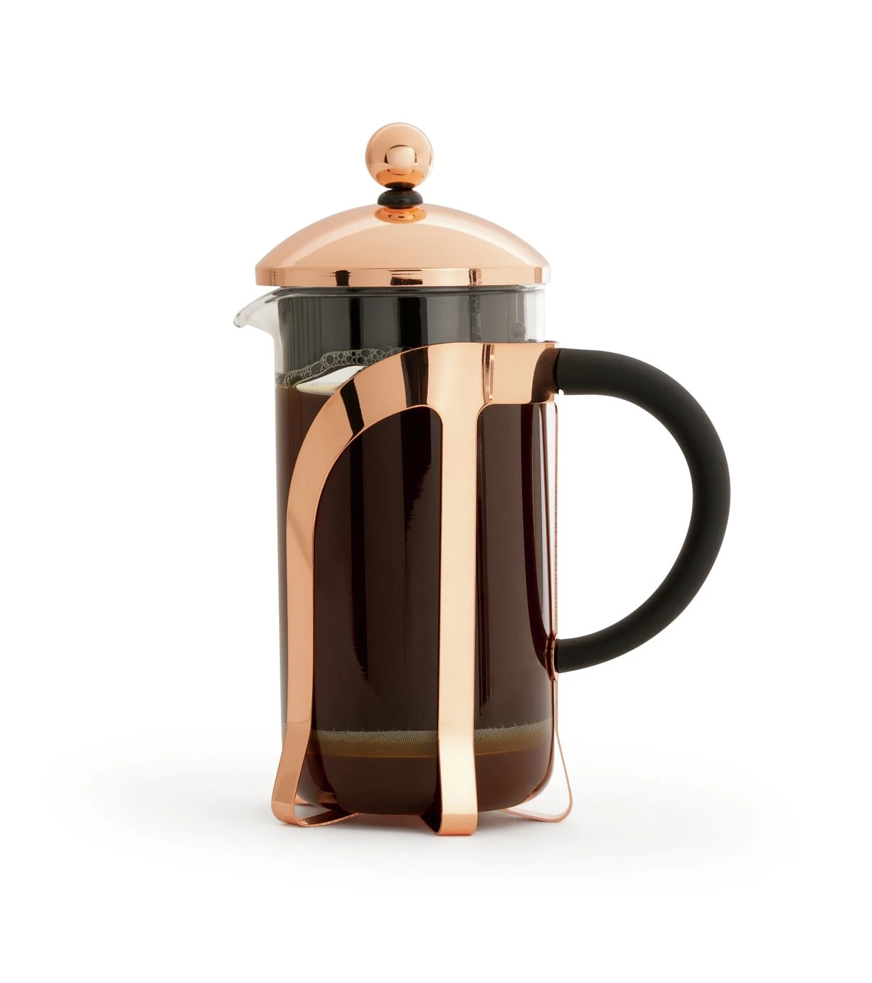 Habitat 3 Cup Cafetiere - Copper - Image 2