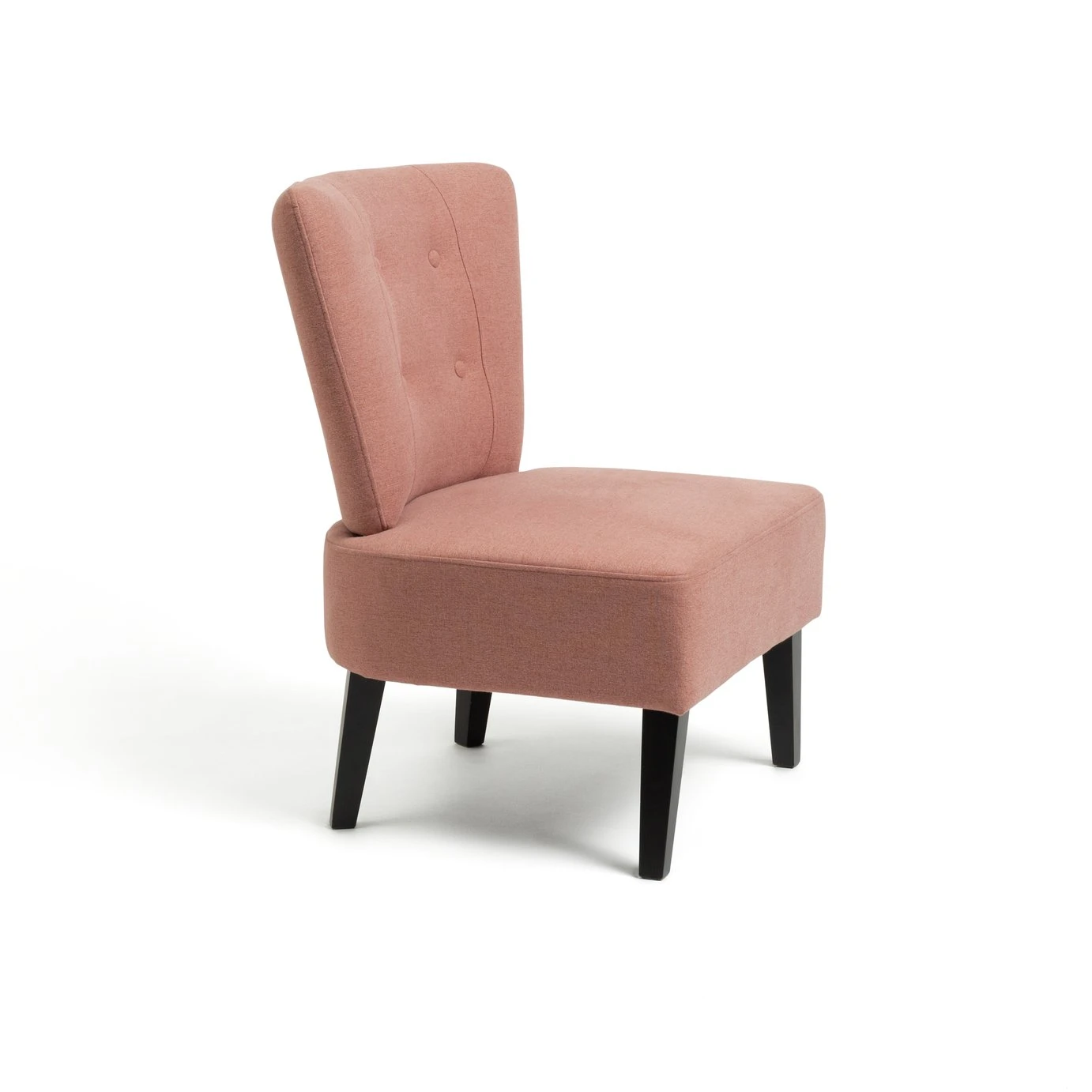 Habitat Delilah Fabric Cocktail Chair - Pink - Image 6