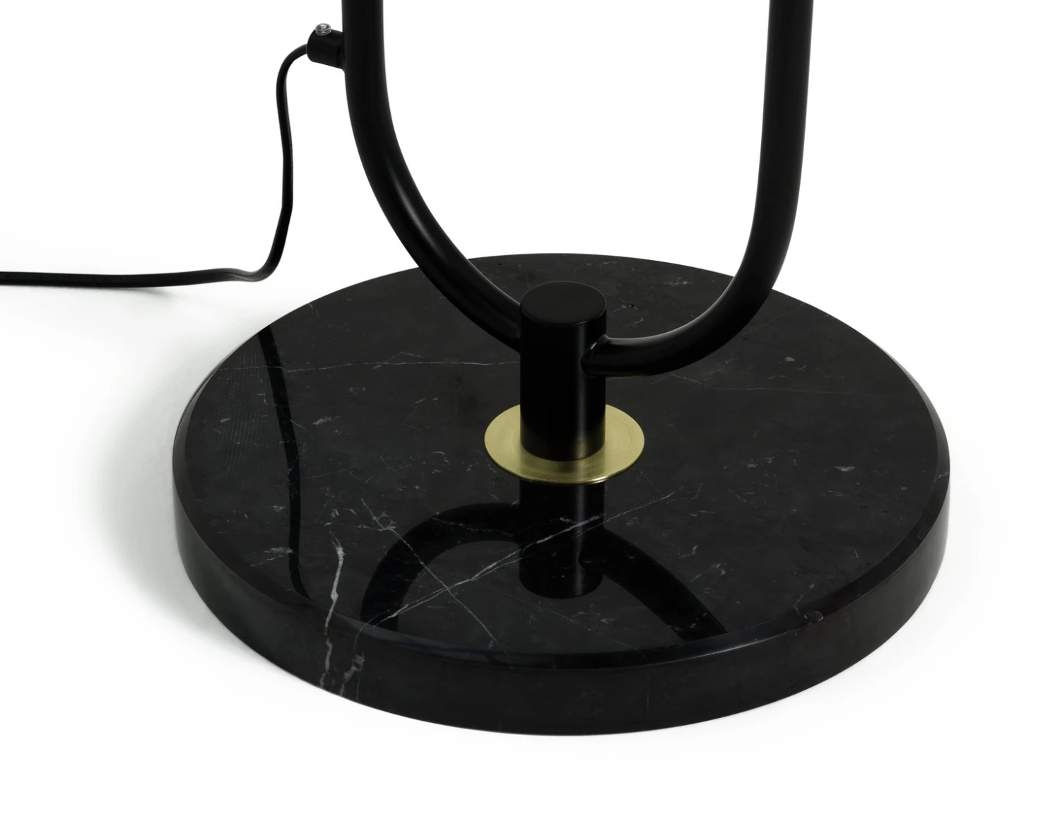 Habitat Sagara Opal Shelf Floor Lamp - Black - Image 4