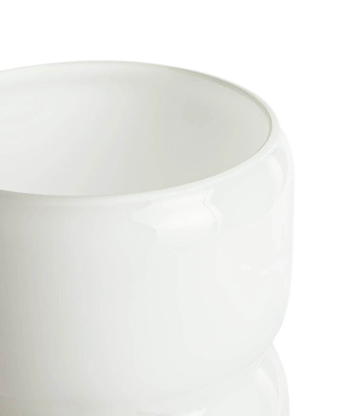 Habitat Parr Glass Column Table Lamp - White - Image 3