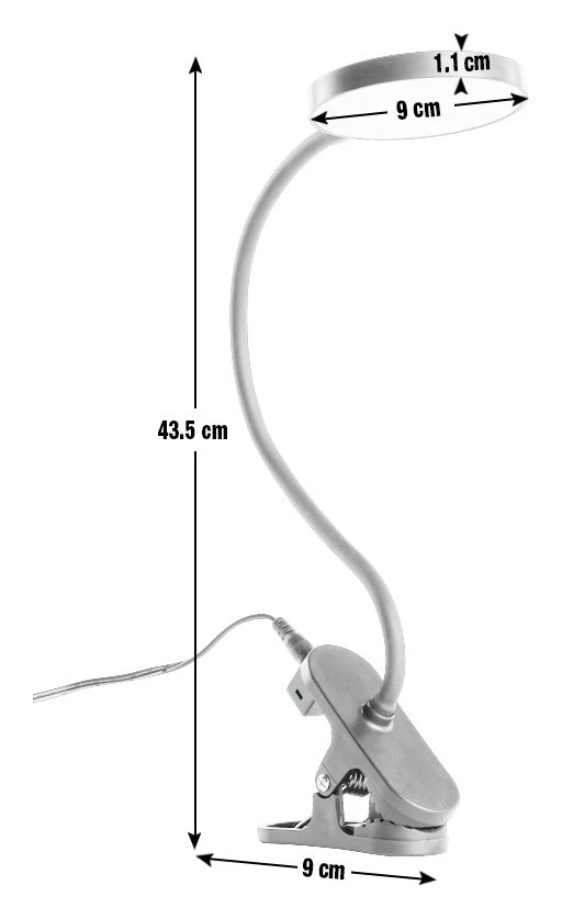 Habitat Mopsa Clip Lamp - Black - Image 6