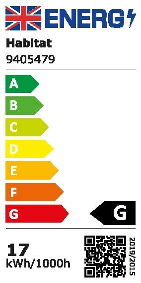 Habitat Spiral LED Tripod Floor Lamp - Chrome - Image 3