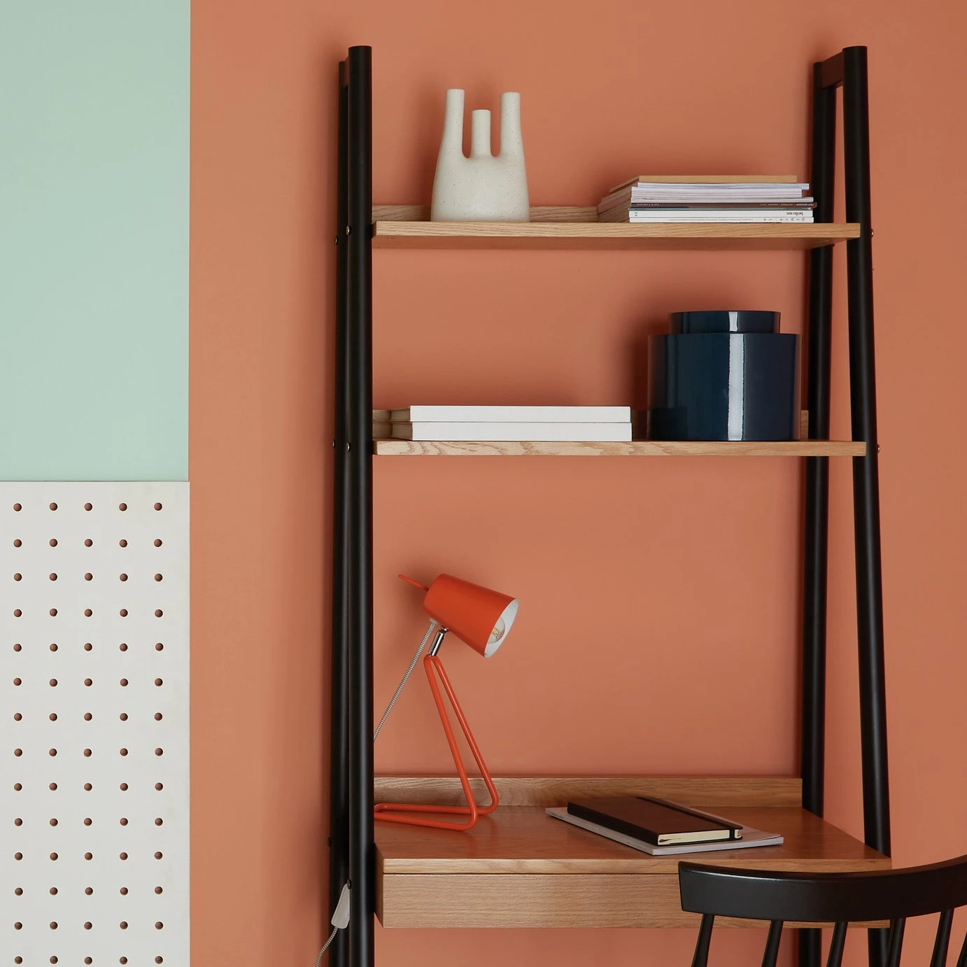 Habitat Lizzie Desk Lamp - Orange - Image 6