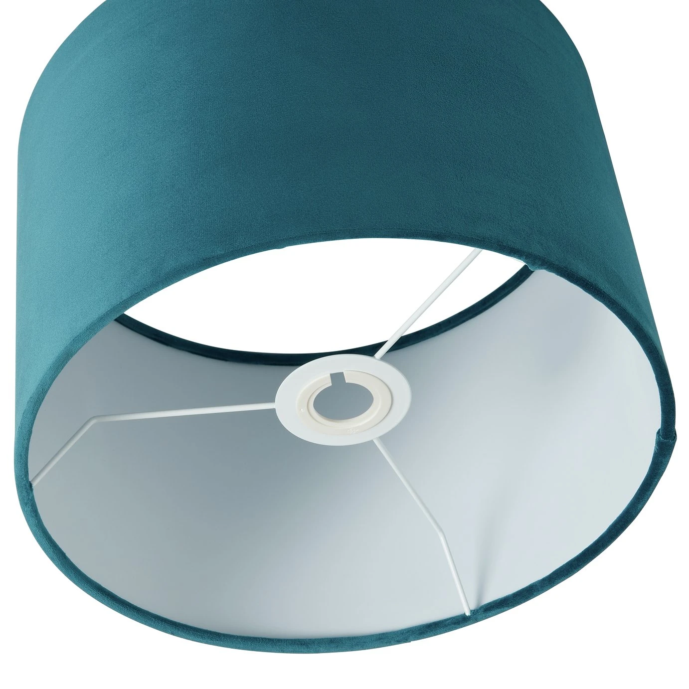 Habitat 30cm Velvet Shade - Teal - Image 4