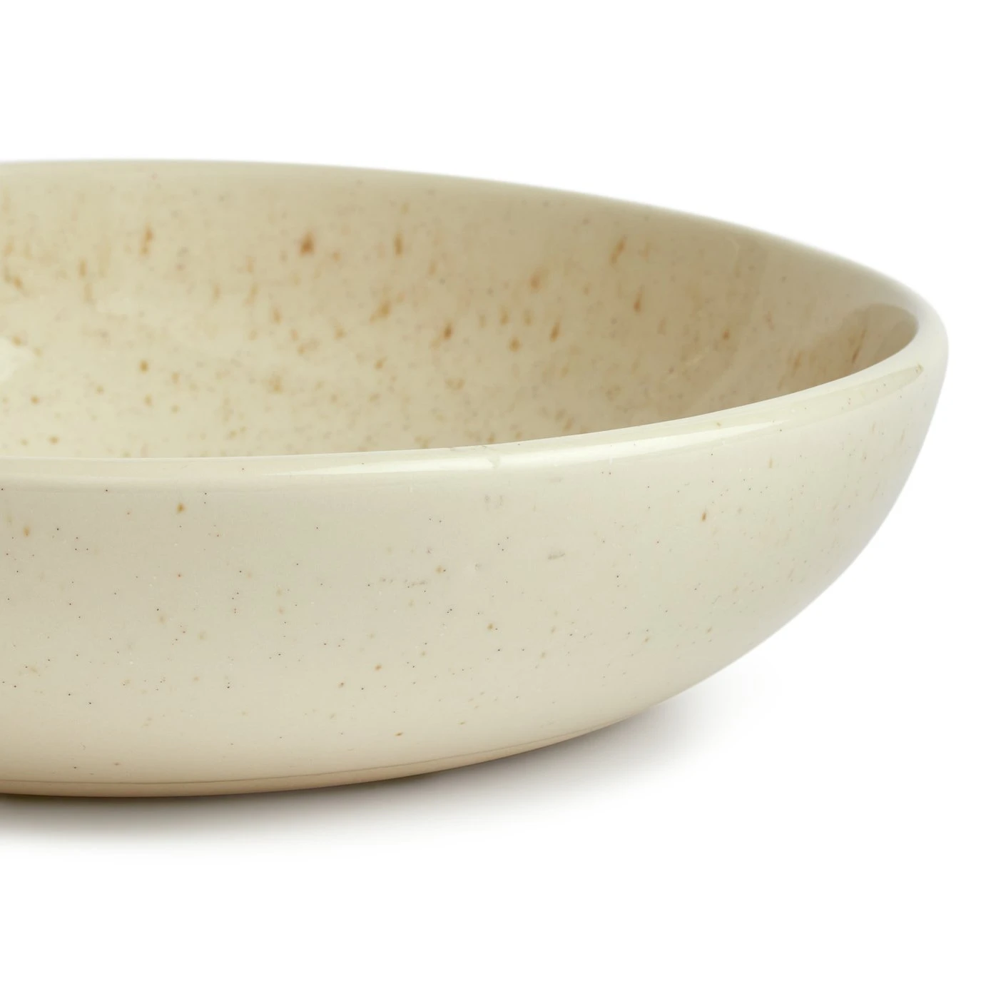 Habitat Evora 4 Piece Stoneware Pasta Bowls - Natural - Image 4