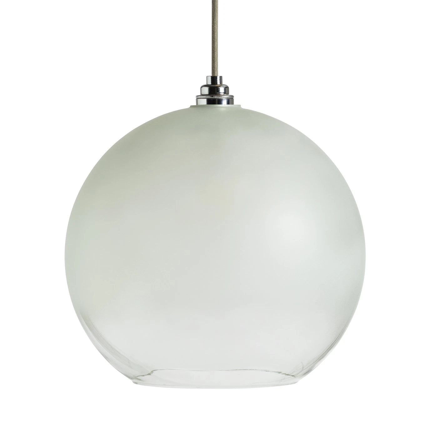 Habitat Kabaka 30cm Frosted Glass Shade - Clear - Image 6
