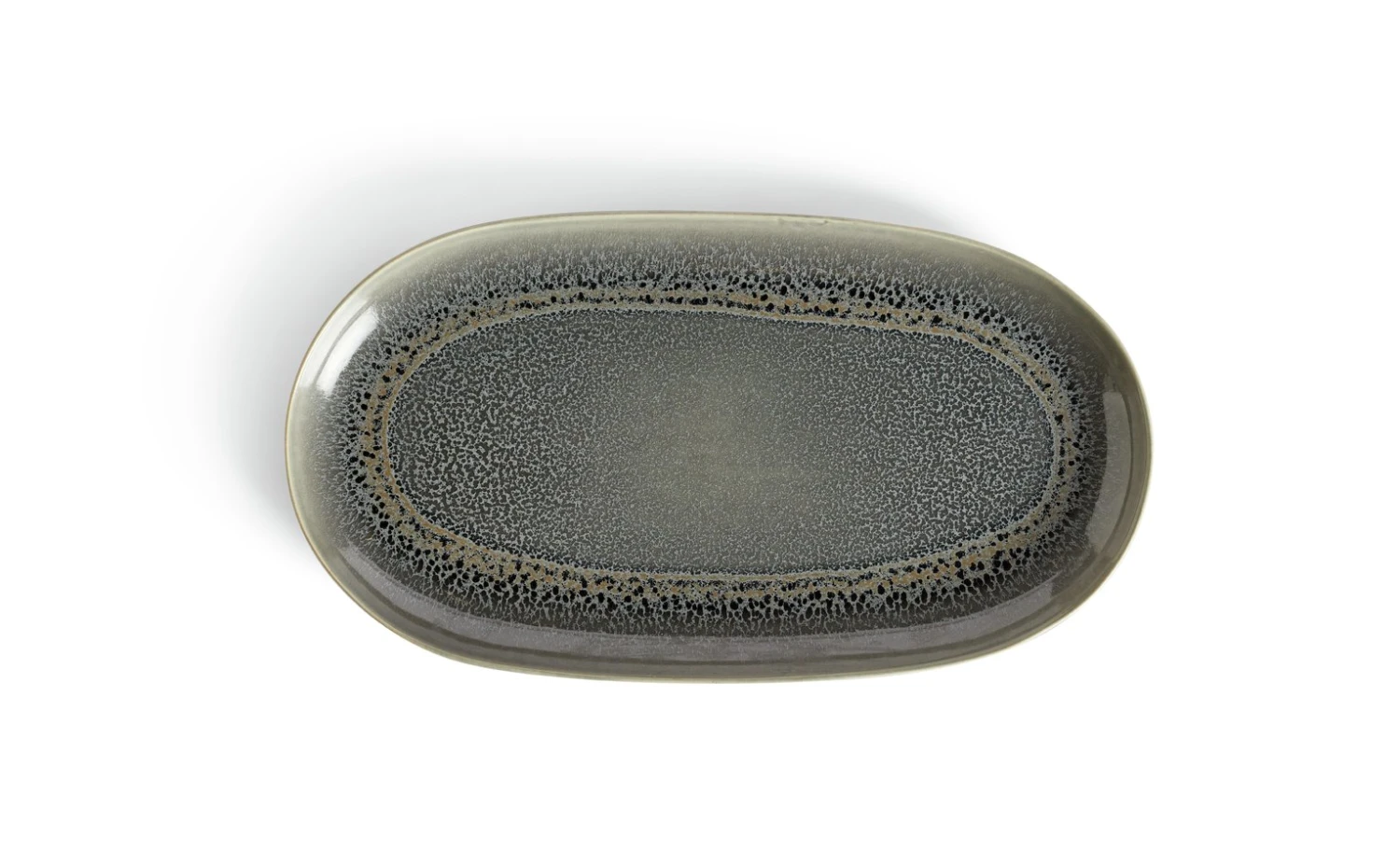 Habitat Evora Stoneware Serving Platter - Green - Image 5
