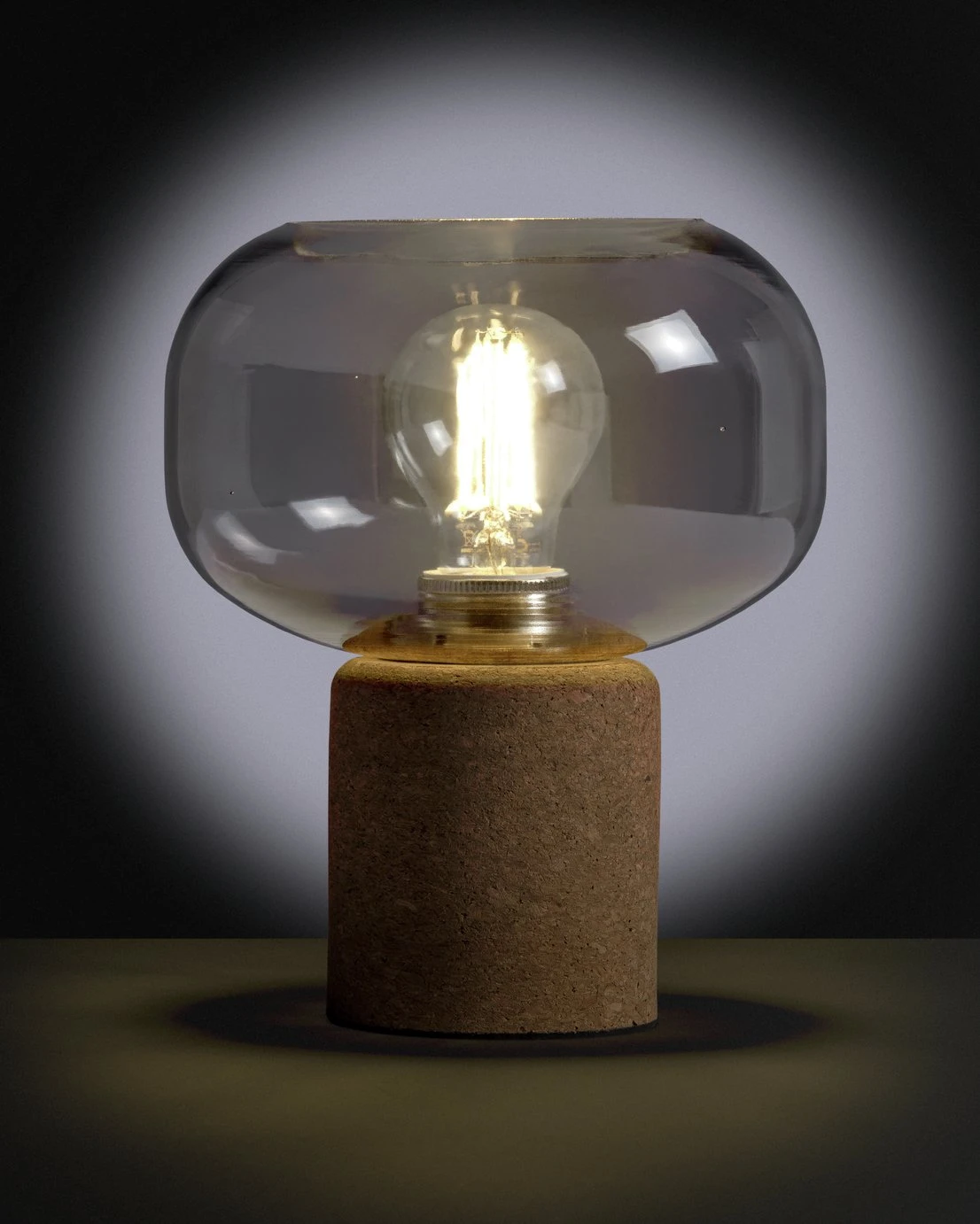 Habitat Pallas Cork Desk Lamp - Natural - Image 2