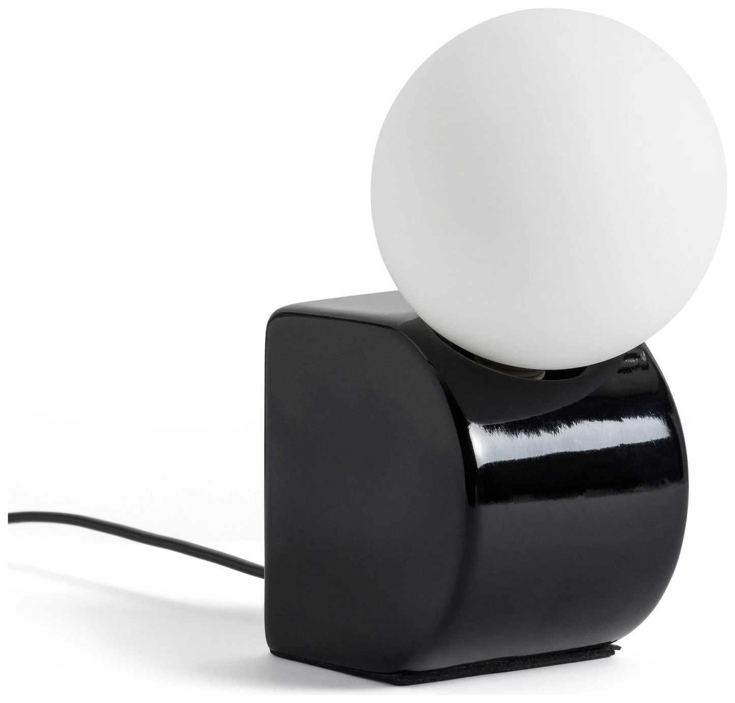 Habitat Vico Opal Table Lamp - Black - Image 4
