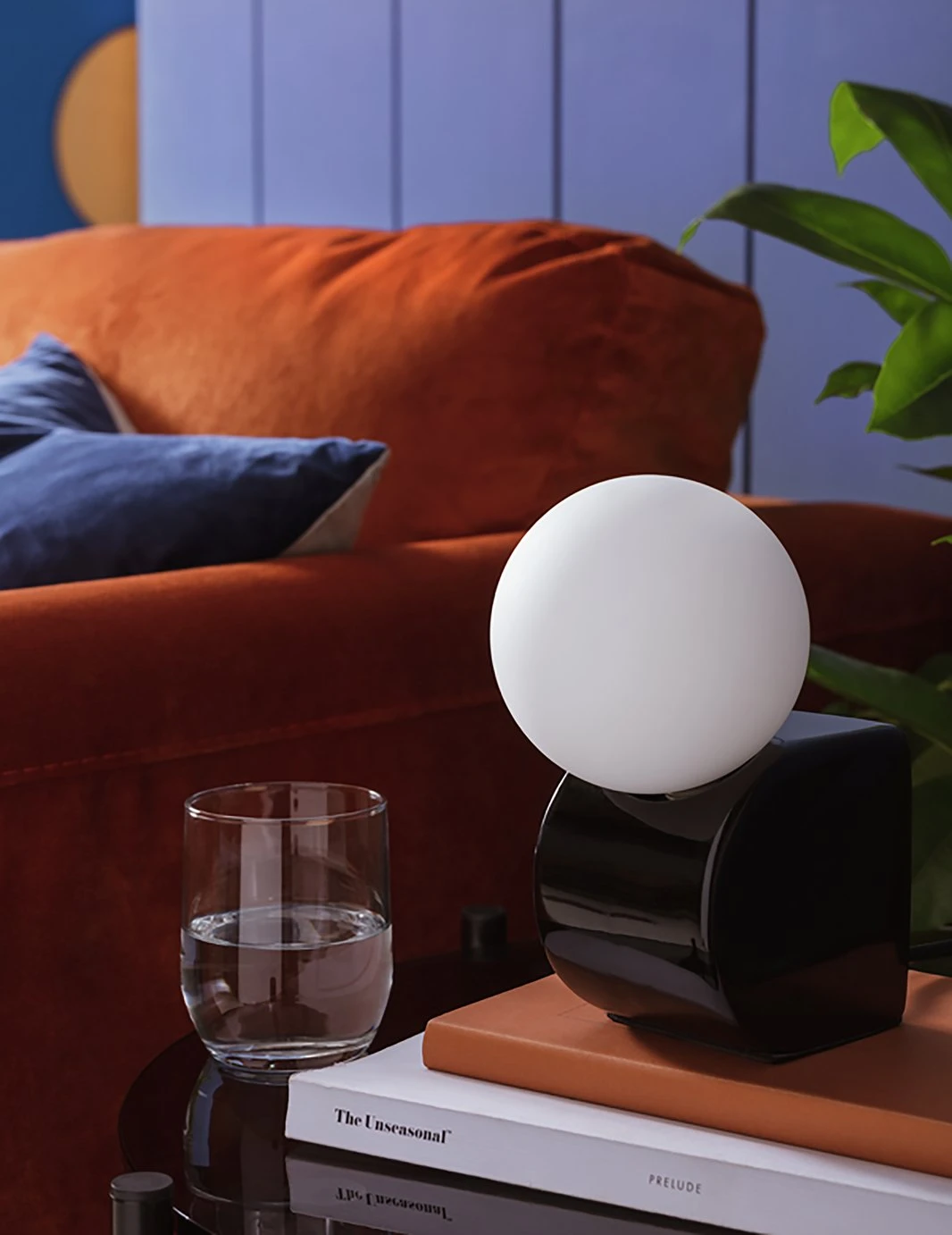 Habitat Vico Opal Table Lamp - Black - Image 2