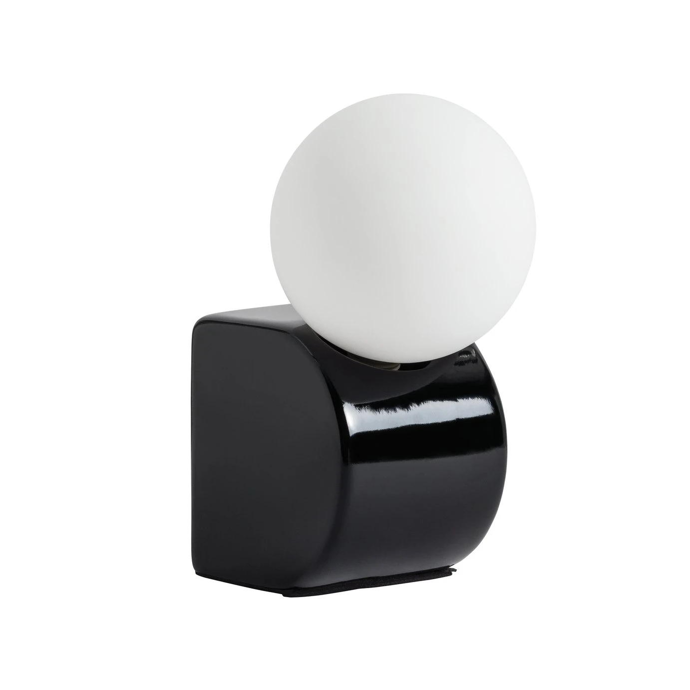 Habitat Vico Opal Table Lamp - Black