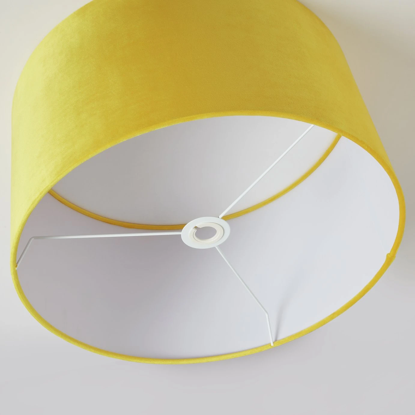 Habitat 49cm Velvet Shade - Saffron - Image 5