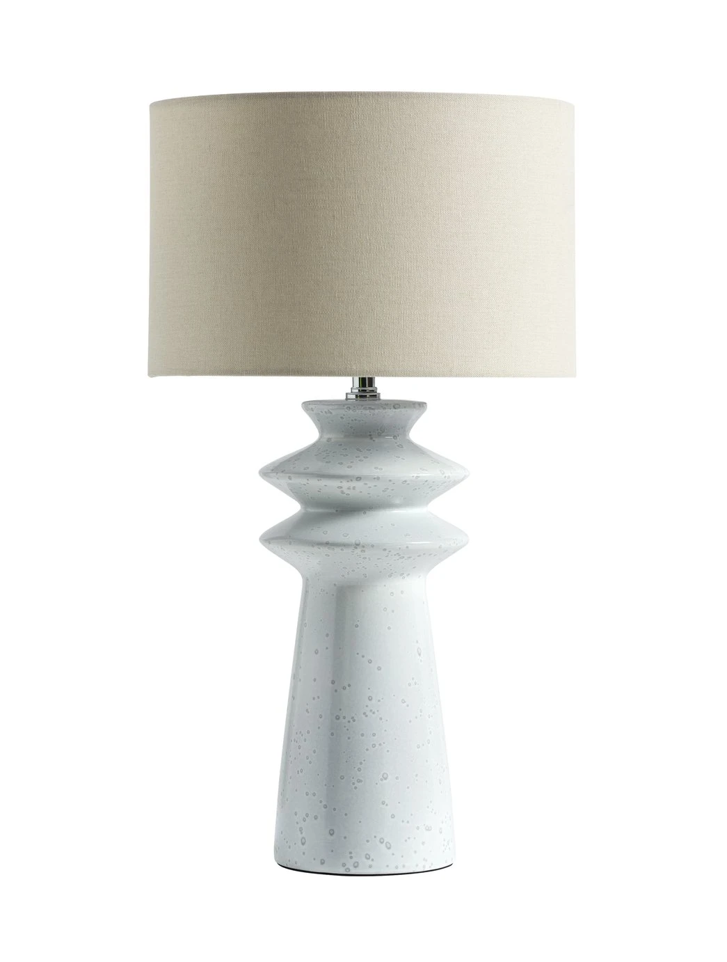 Habitat Astraeus Ceramic Table Lamp - White & Cream - Image 8