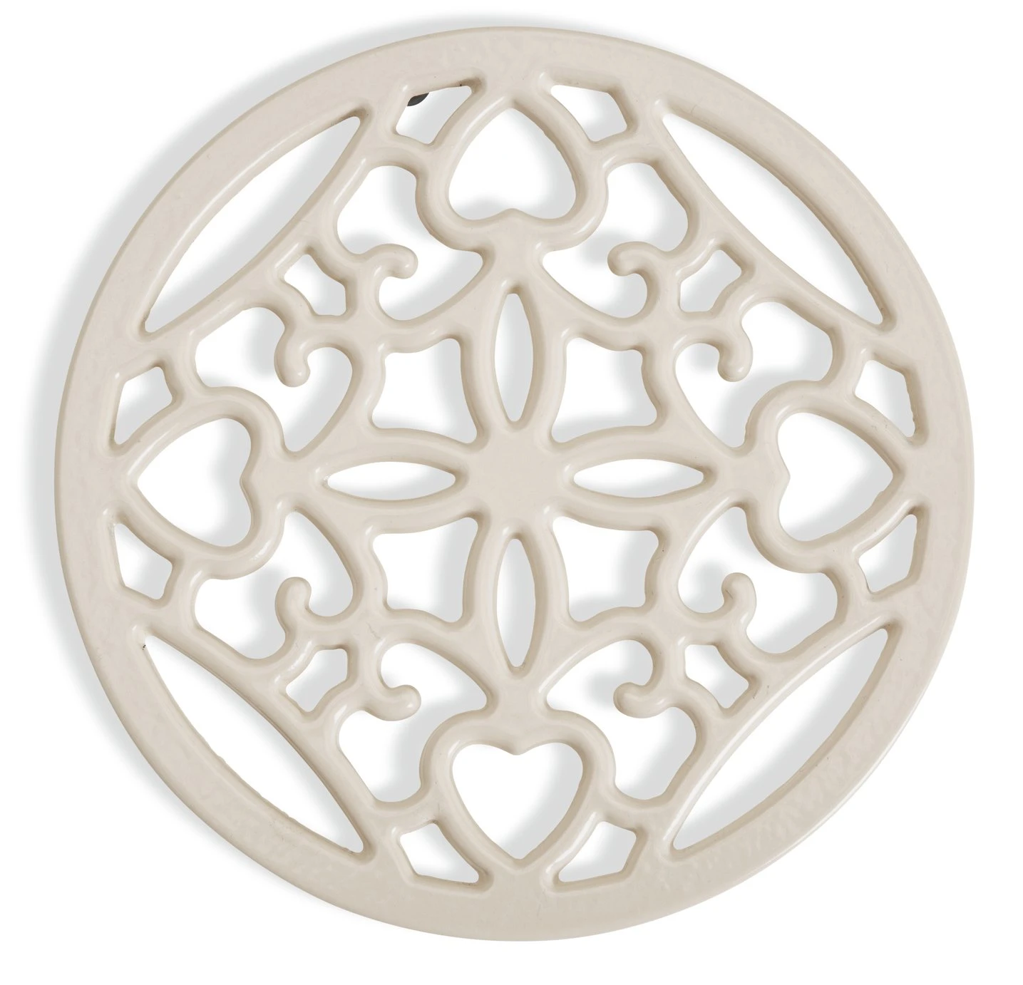 Habitat Cast Iron Trivet - Cream - Image 3