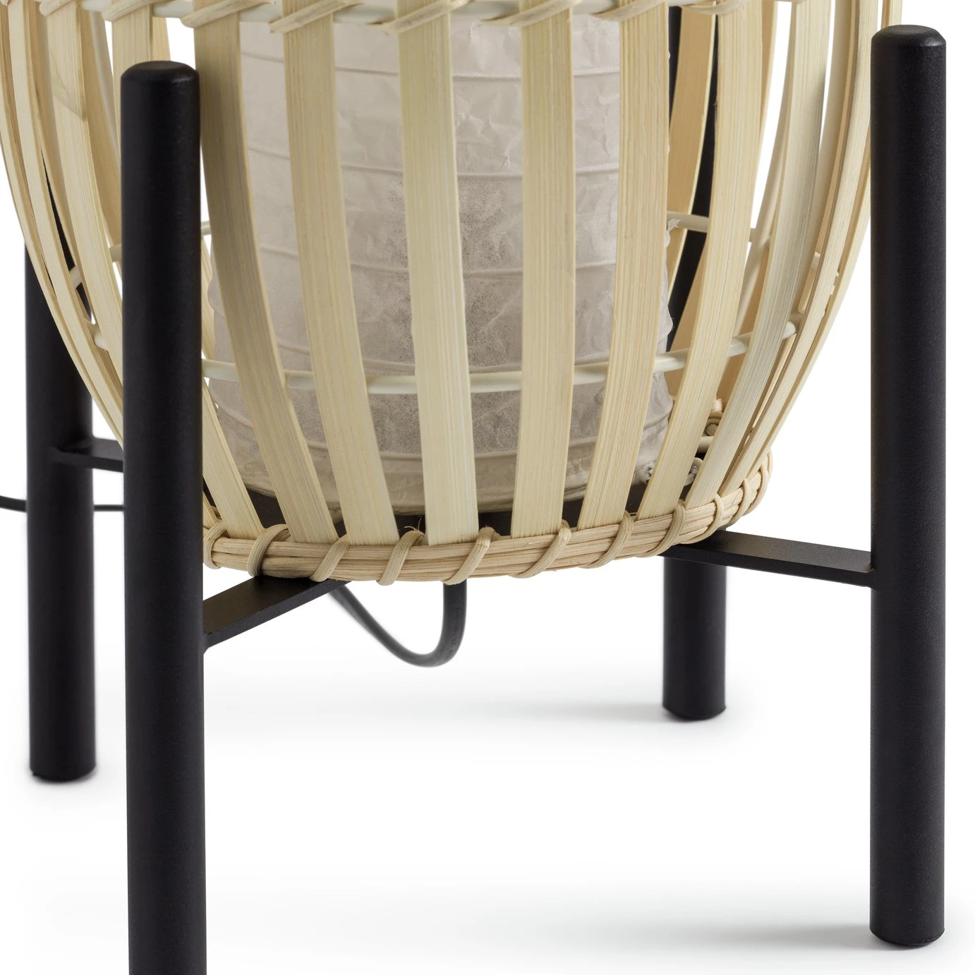 Habitat Aoki Bamboo Table Lamp - Image 3