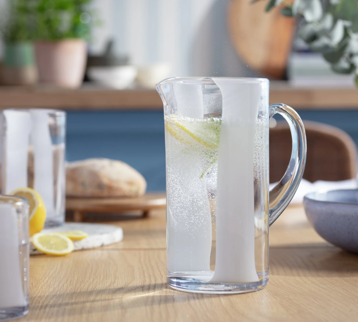 Habitat Art Glass Jug - Image 2