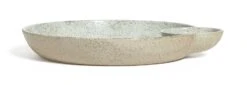 Habitat Mediterranean Stoneware Serve Bowl - Natural
