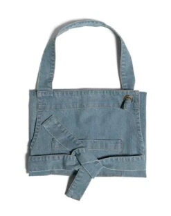 Habitat Mediterranean Denim Apron - Blue