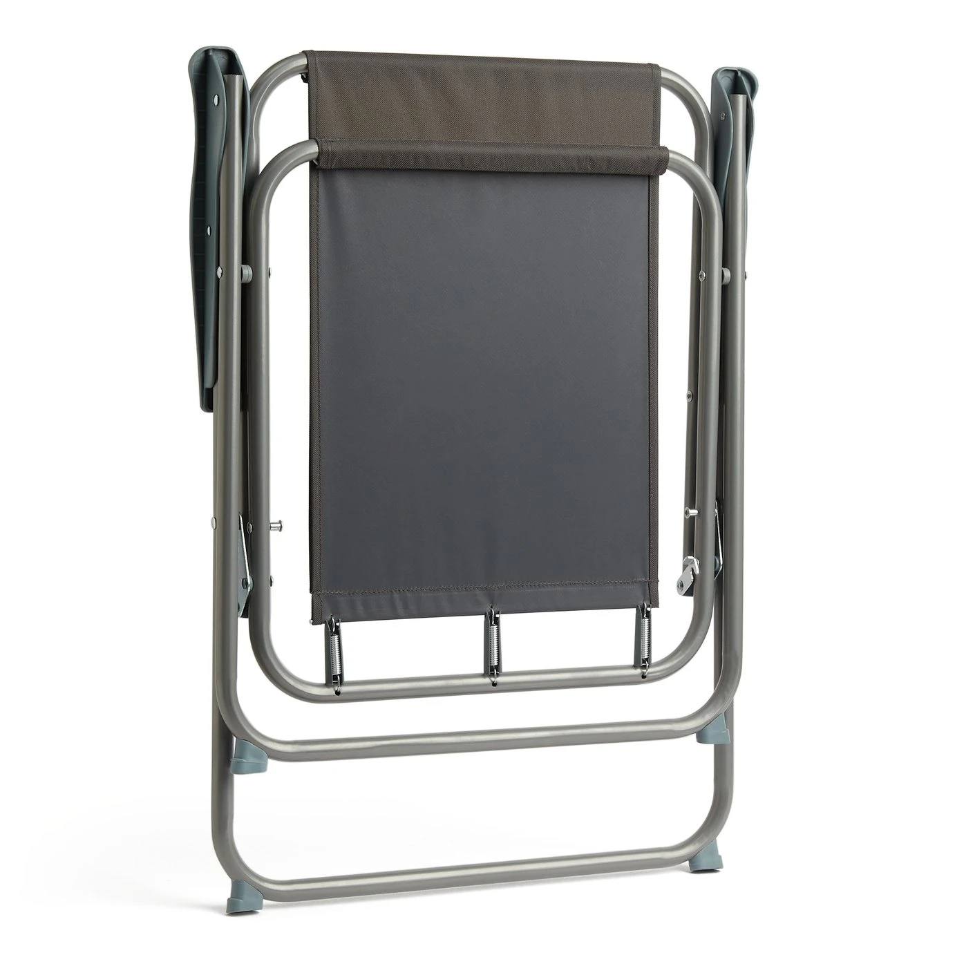 Habitat Folding Metal Garden Chair - Charcoal - Image 6