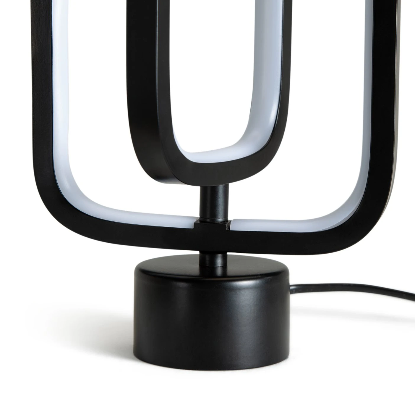 Habitat Sio Metal LED Table Lamp - Black - Image 5
