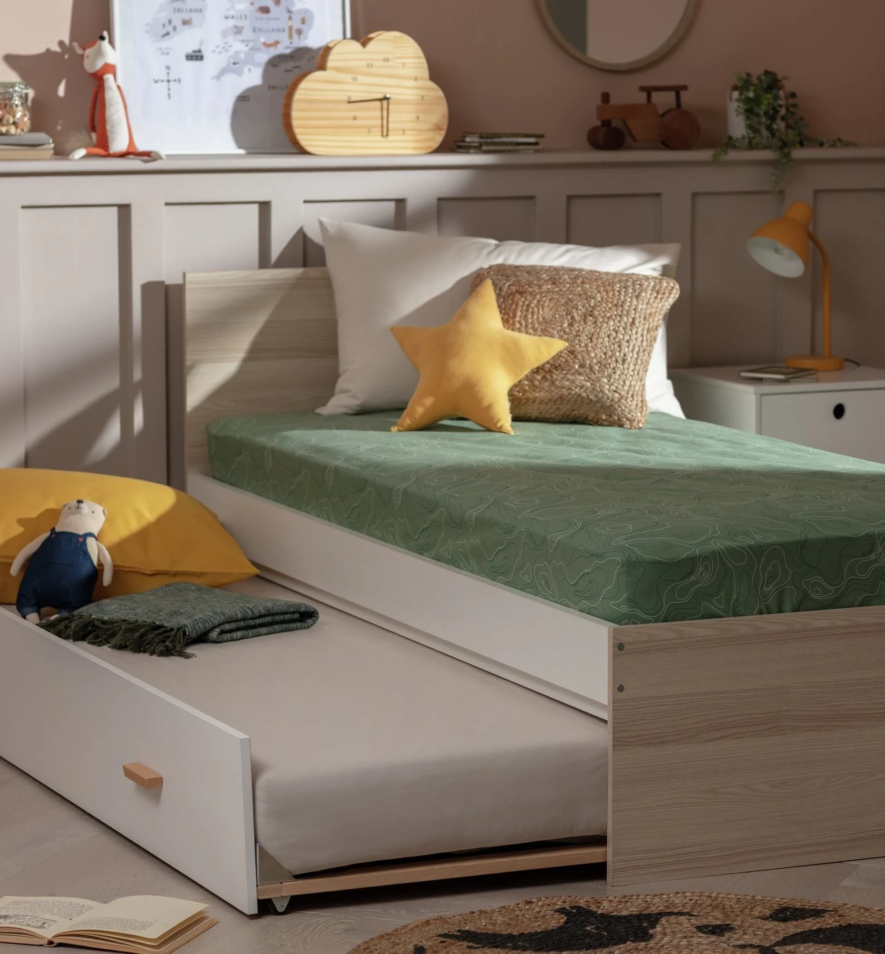 Habitat Kids Explorer 2 Pack Fitted Sheet - Toddler - Image 2