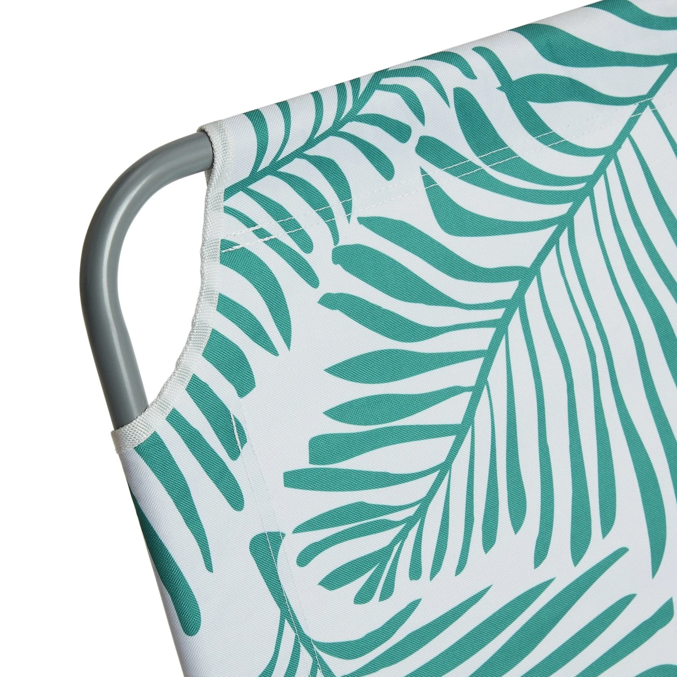 Habitat Global Leaf Folding Sun Lounger - Green - Image 7