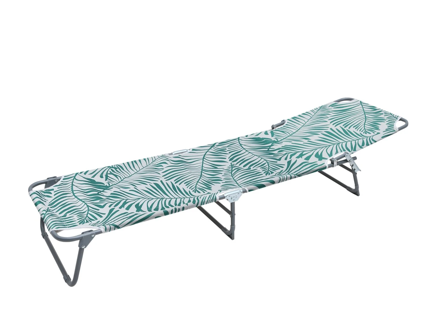 Habitat Global Leaf Folding Sun Lounger - Green - Image 10