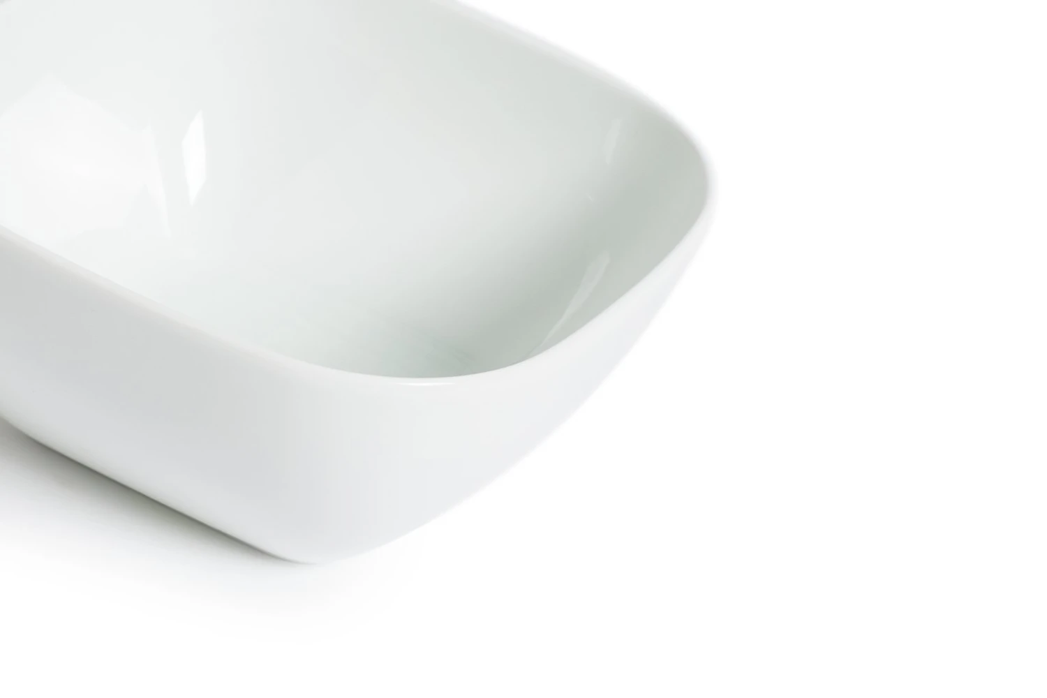 Habitat Riko Square 12 Piece Dinner Set - White - Image 4