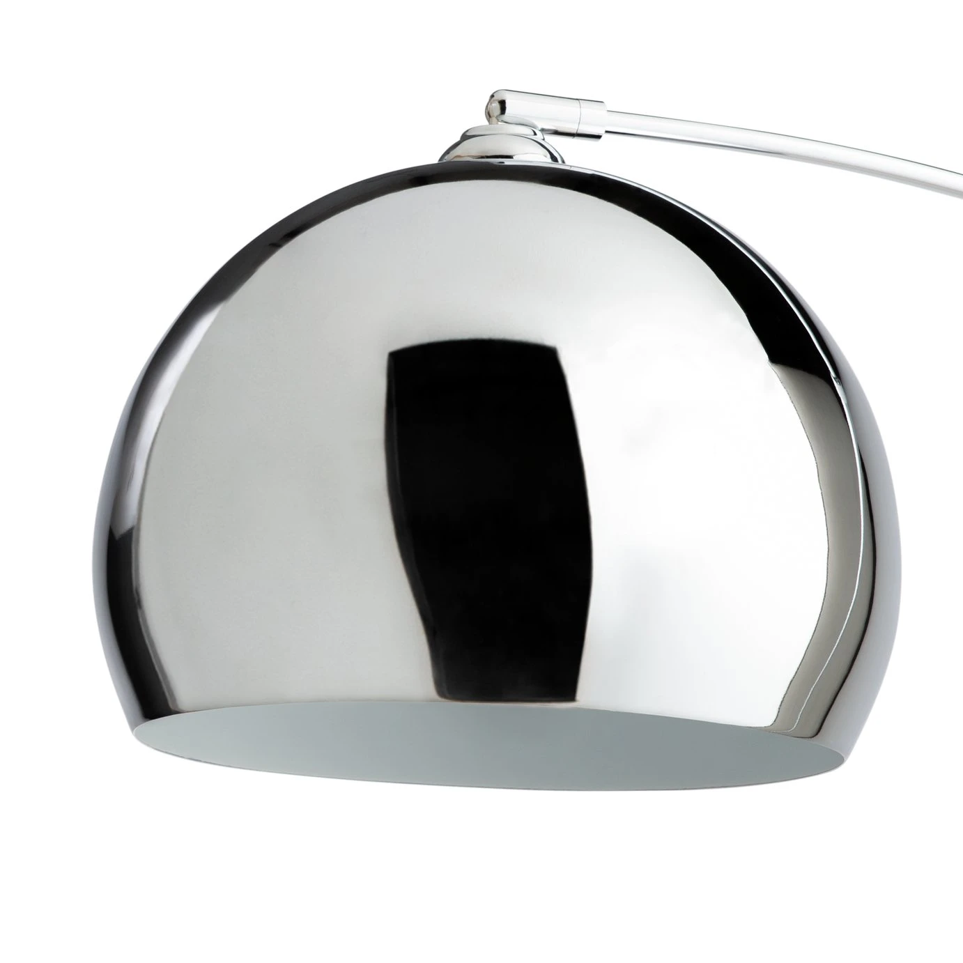 Habitat Nalone Arc Floor Lamp – Chrome & Marble - Image 7