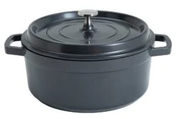 Habitat 3.6 Litre Aluminium Casserole Dish - Grey