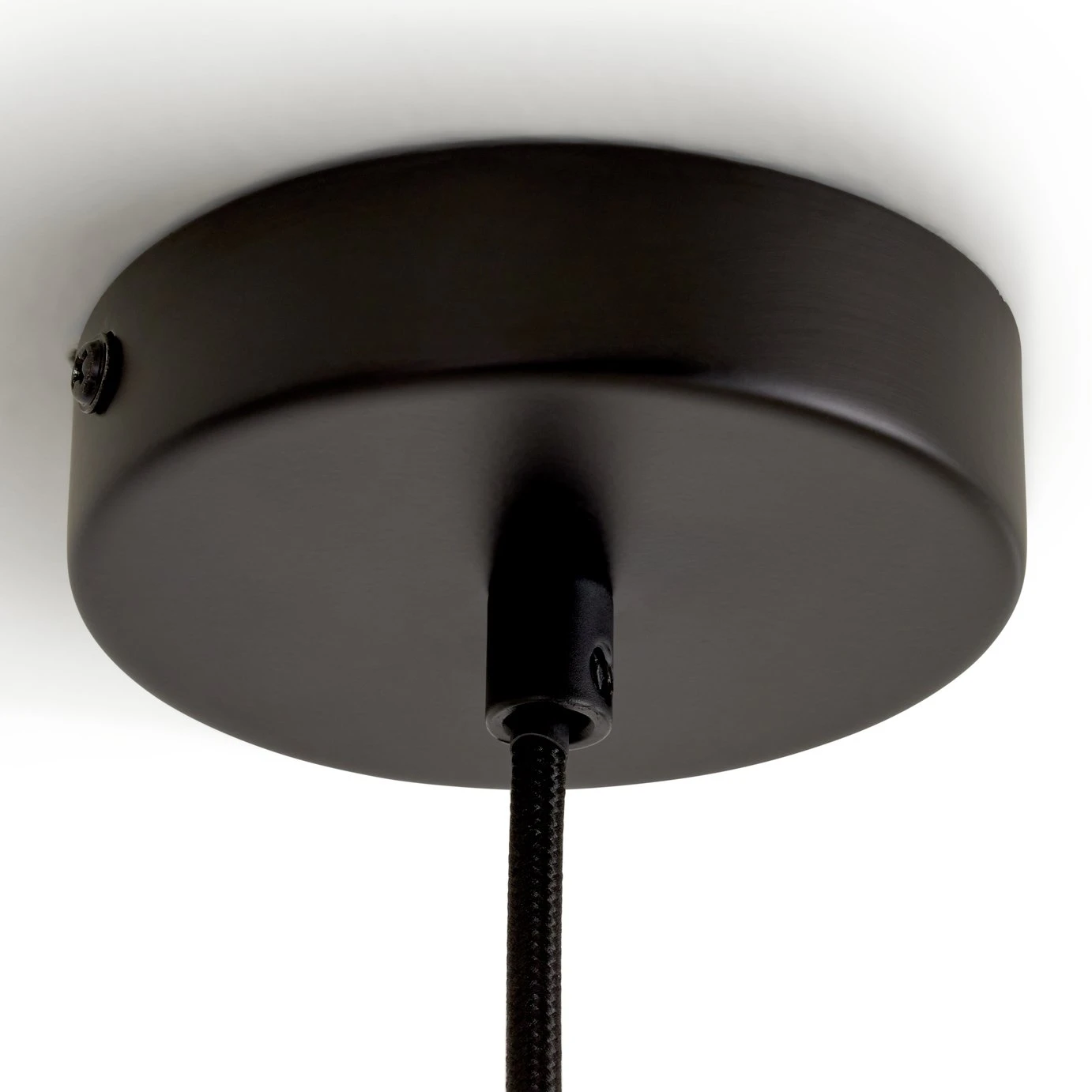 Habitat Lati Marble Glass Pendant - Black & White - Image 4