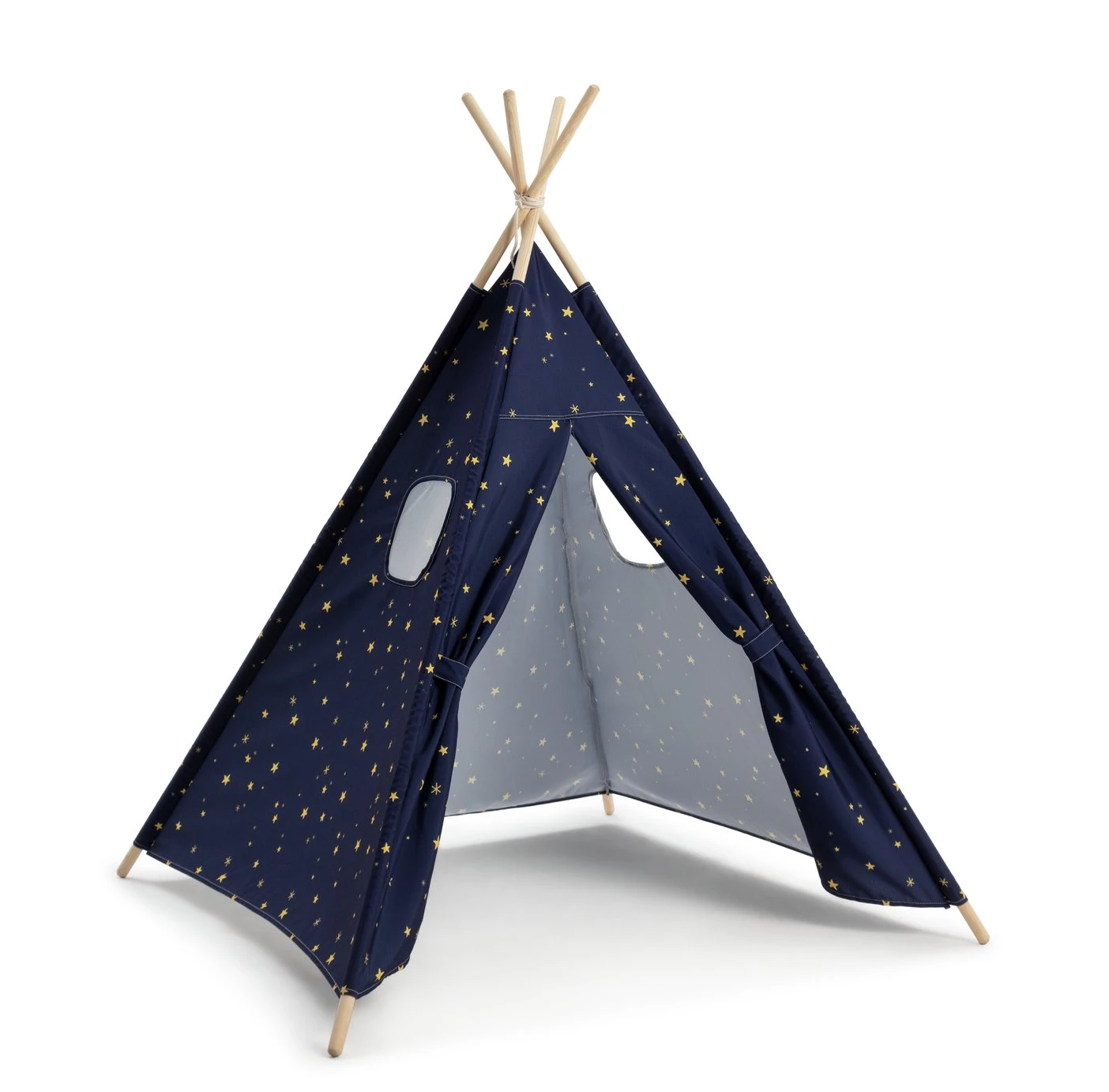Habitat Kids Navy Blue Space Teepee Tent - Image 2