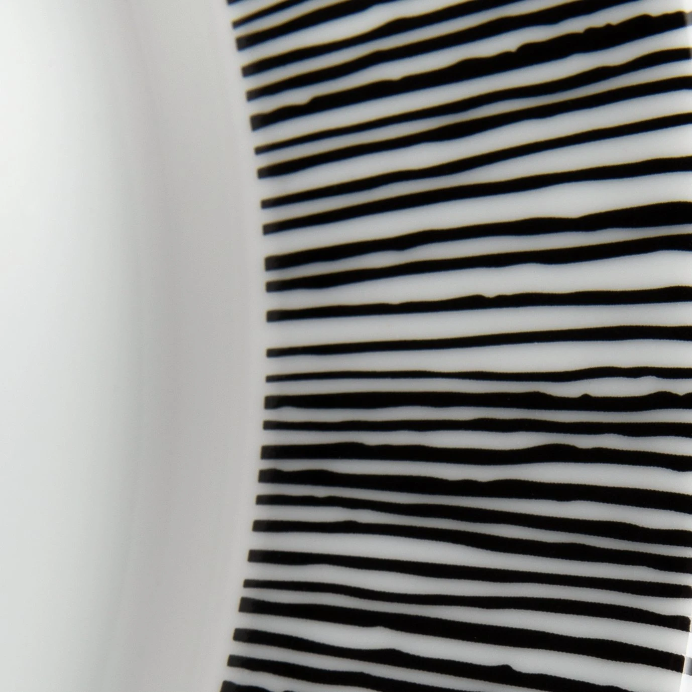 Habitat Black Dash 12 Piece Porcelain Dinner Set - Image 3