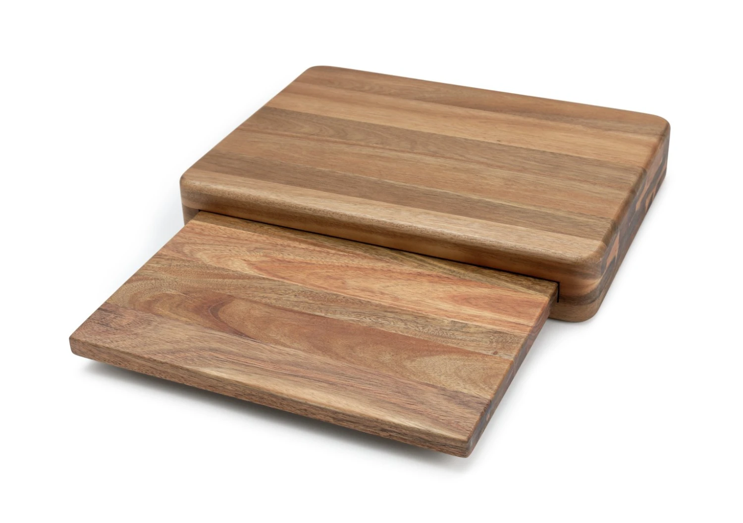 Habitat Global Sliding Wooden Chopping Board - Image 4