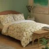 Habitat Scandi Floral Yellow & White Bedding Set - Single