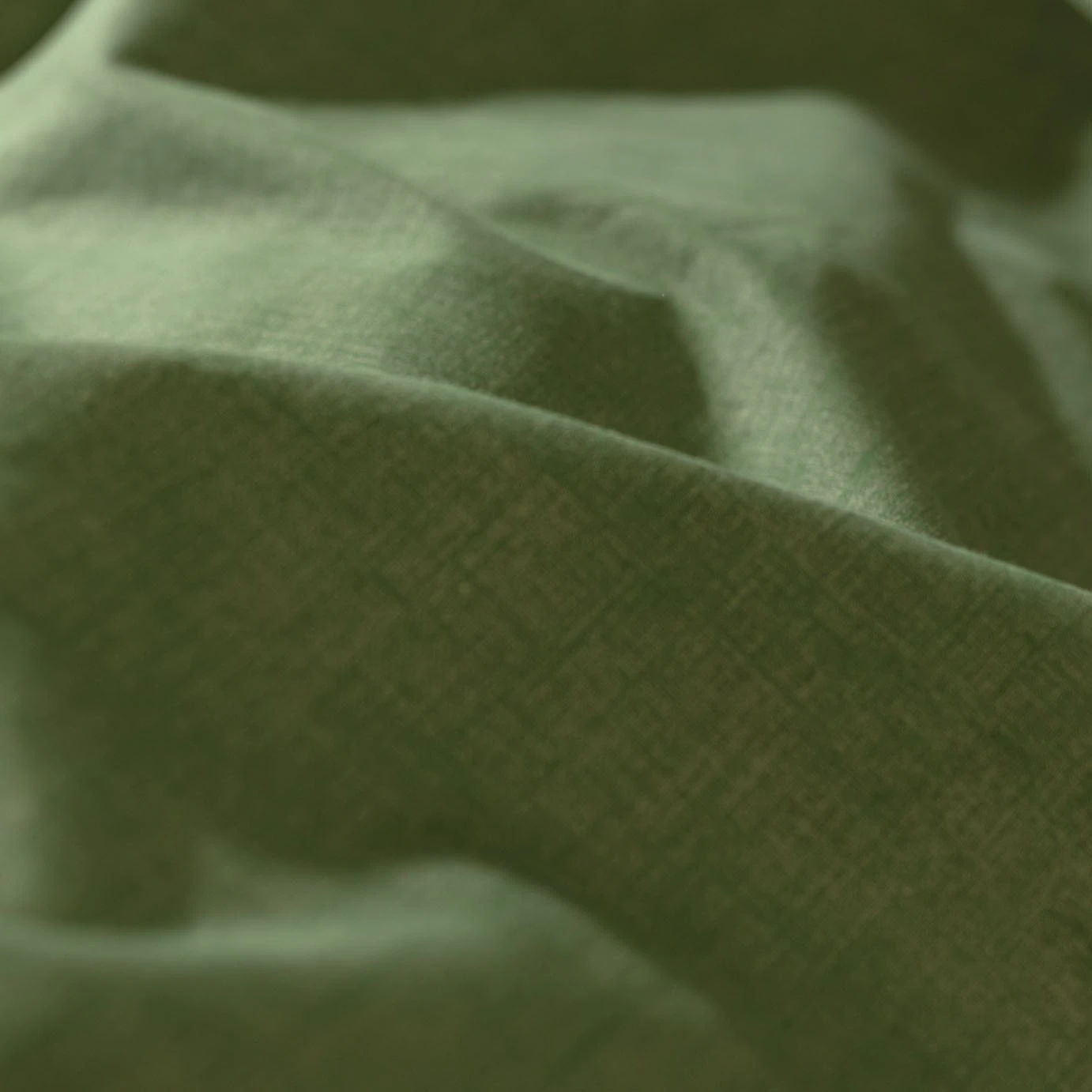 Habitat Cotton Textured Plain Green Bedding Set - Single - Image 6