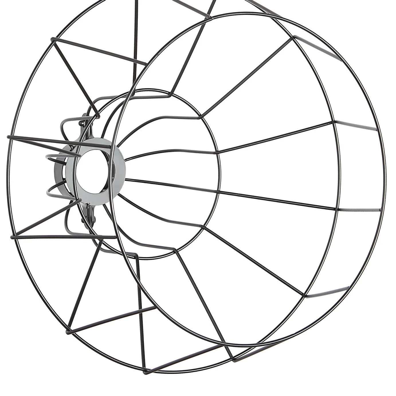 Habitat Indus Large Country Wire Shade - Black - Image 4