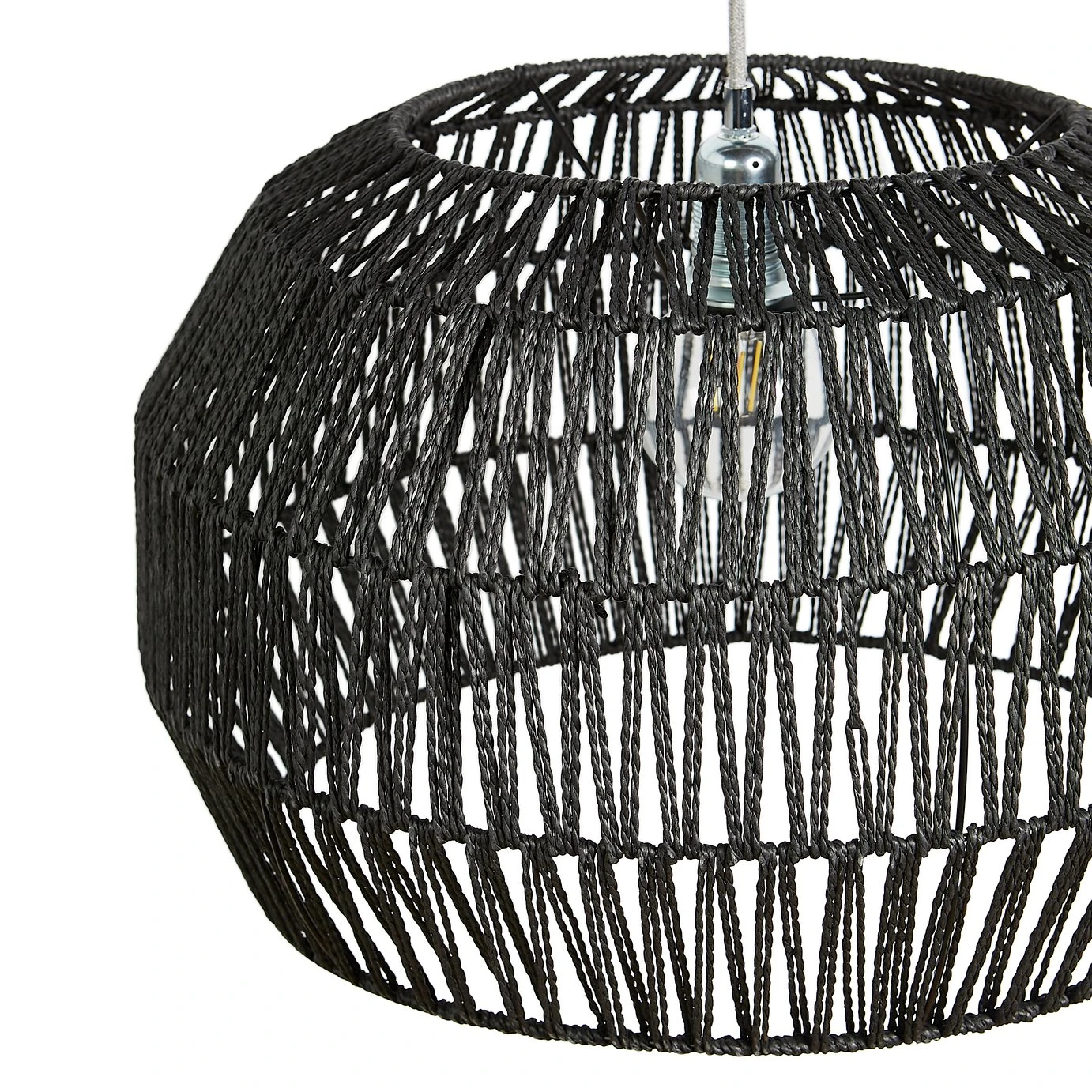 Habitat Neda Rope 55cm Shade - Black - Image 4