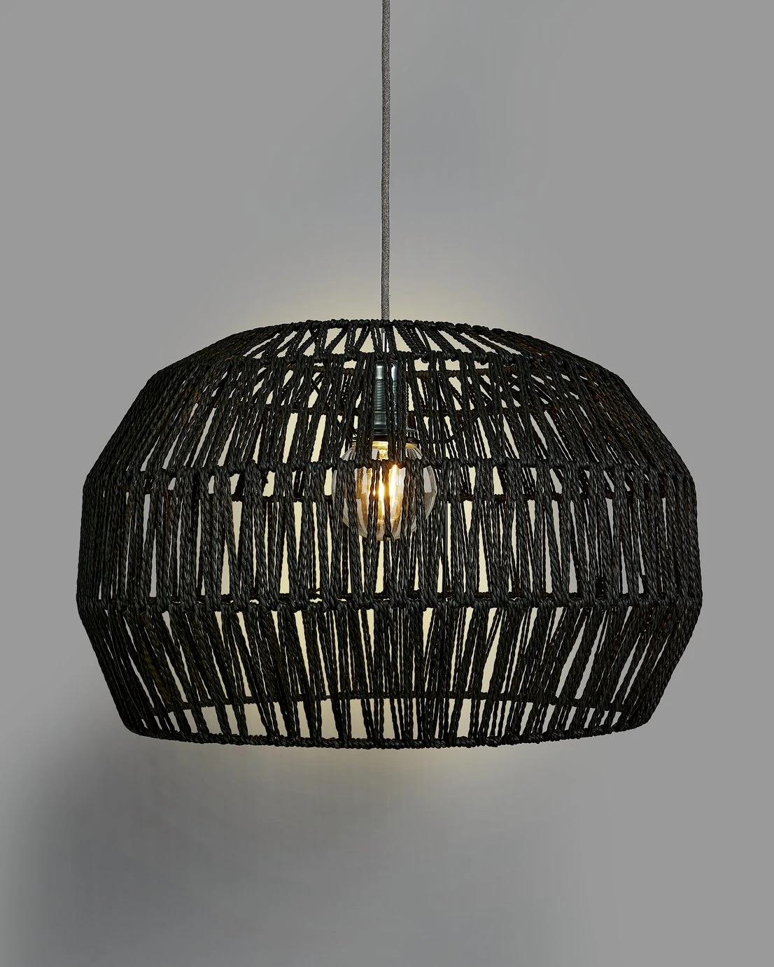 Habitat Neda Rope 55cm Shade - Black - Image 7